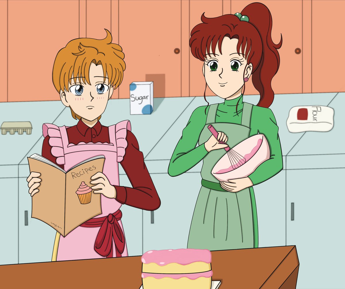 RickyRiddle20's tweet photo. Three drawings I made for Sailor Moon Rare Pair Week 2023. Day 2 theme "sweet" for Makoto/Asanuma, Day 6 theme "cold" for Berthier/Viluy, and Tin Nyanko/Pewter Fox for Day 7 (free theme).
#SailorMoon #MakotoKino #SailorJupiter #viluy #berthier #sailortinnyanko #sailorpewterfox https://t.co/I9tqugPqAk