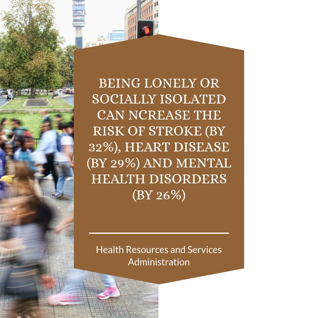 BEING LONELY OR SOCIALLY ISOLATED CAN NCREASE THE RISK OF STROKE (BY 32%), HEART DISEASE (BY 29%) AND MENTAL HEALTH DISORDERS (BY 26%) #memorize #photographicmemory #mnemonic #lifeskills