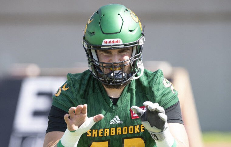 TheJCAbbott's tweet photo. 2023 CFL Draft profiles: Sherbrooke OL Anthony Vandal is on a mission to get meaner

https://t.co/zoB1svtz8H

#CFL #CFLDraft #CFLCombine #VertEtOr https://t.co/hfeW151Z7i