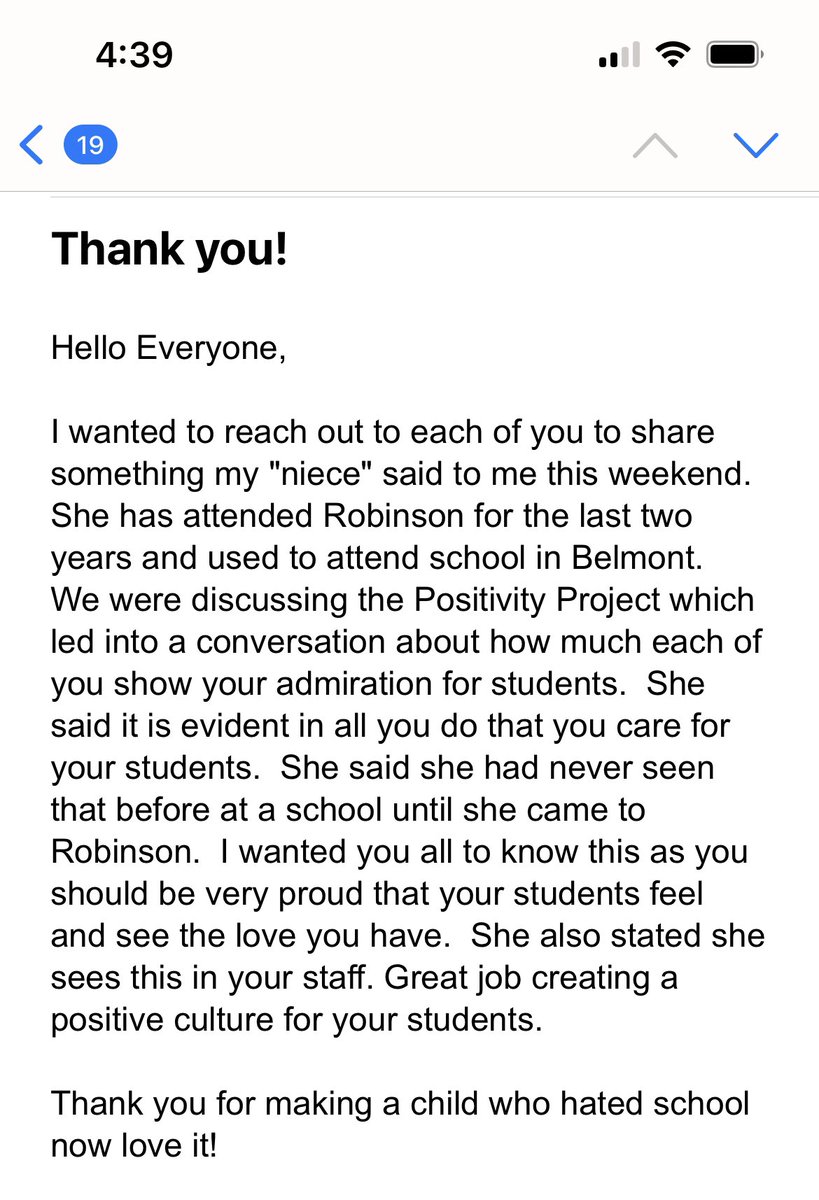 studentofedu's tweet photo. Positivity Project recap. This past week Jay M. Robison celebrated: Creativity, Perseverance, Bravery, Teamwork, and Gratitude. #positivityproject https://t.co/xSkVmZ1wvG
