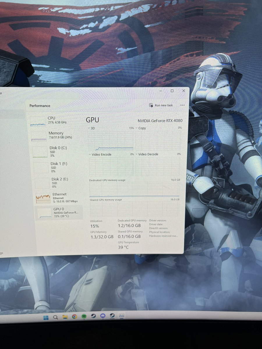 plutoryn's tweet photo. My First PC Build! #PC #rtx4080 https://t.co/1Yj1vRd30u