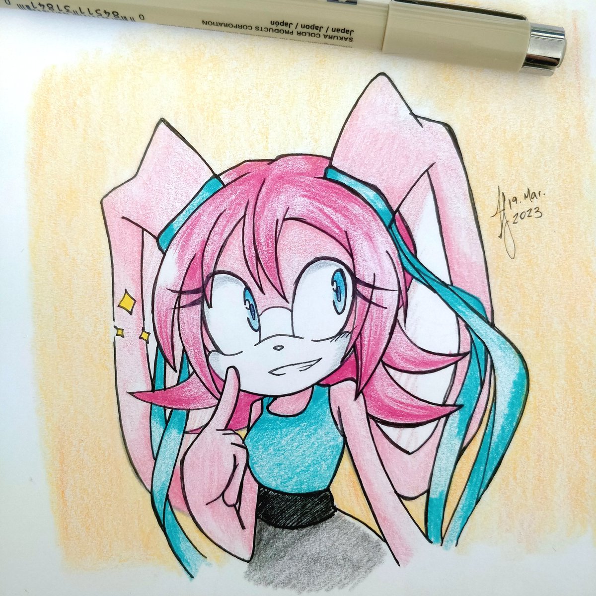 drawMAYUMi's tweet photo. [OC] I like how despite everything some things don't change like that smile https://t.co/dpp3pysvgO