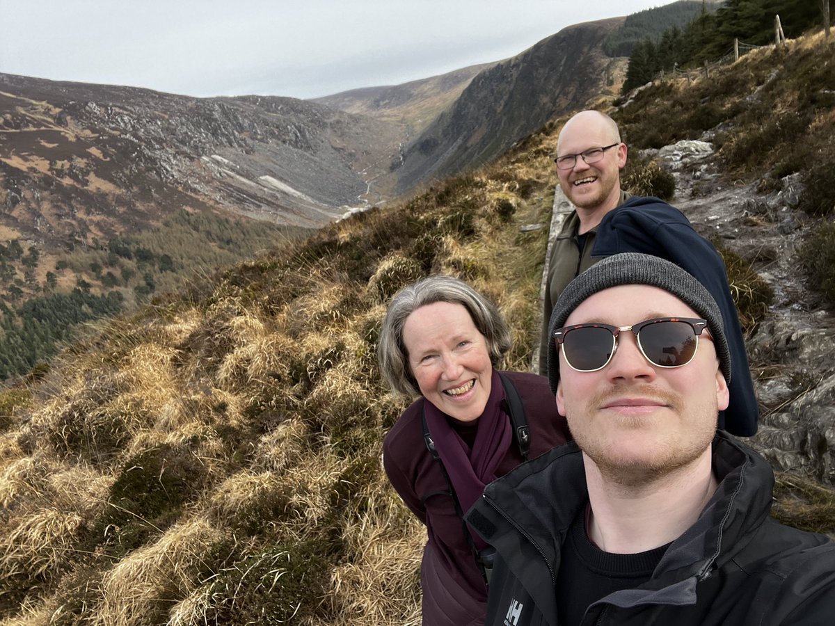 RLahnalampi's tweet photo. So many great places to see with #Finnish visitors in #Ireland #Wicklow #Spinc #Glendauloch #Lochshinny #Nature https://t.co/KTWWGudOV9