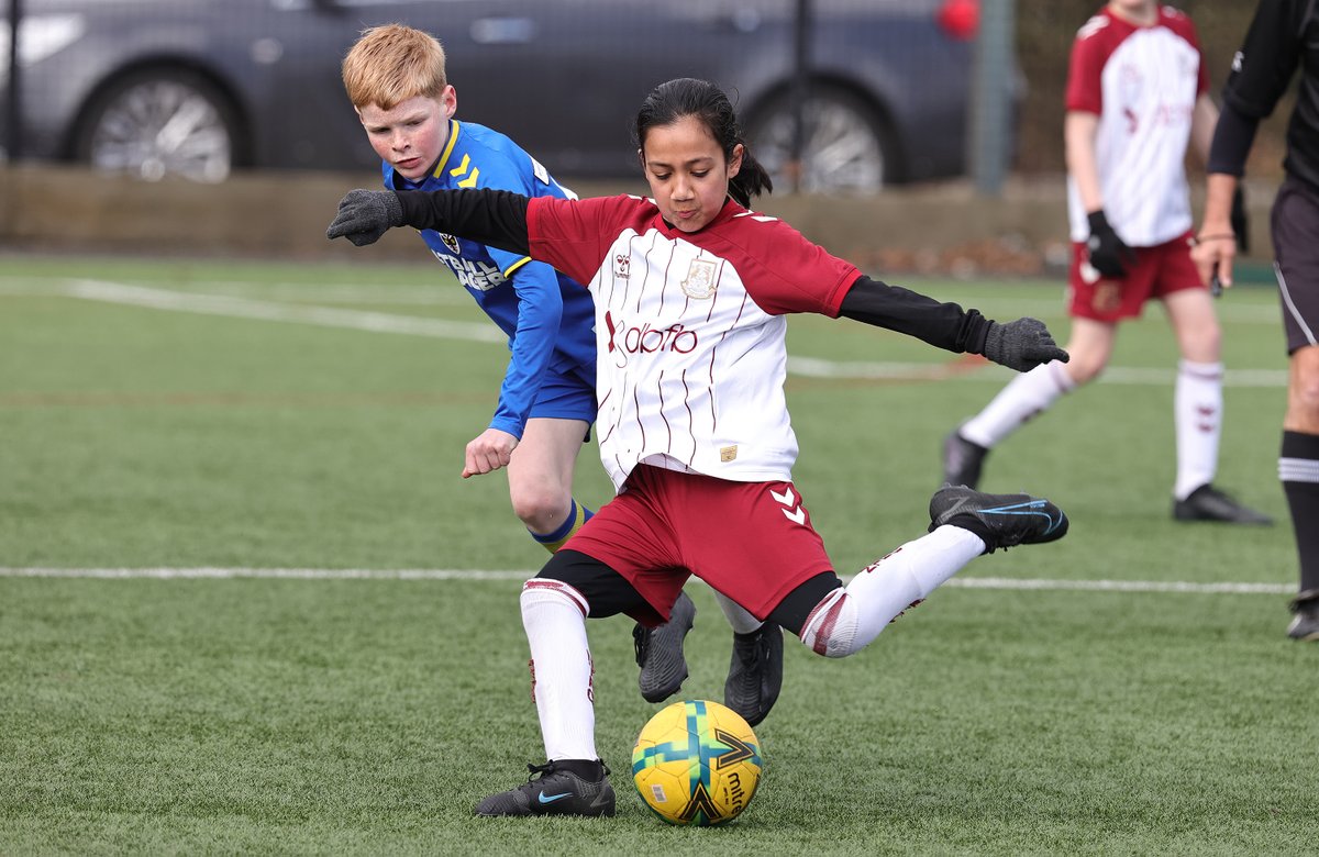 ntfc's tweet photo. 📸Action today for the @NTFC_Academy under 10s. Thank you to @dbfbcomms and @InTownAuto for your support
#Together | #ntfc | #ShoeArmy 👞 https://t.co/kSad4zCMv2