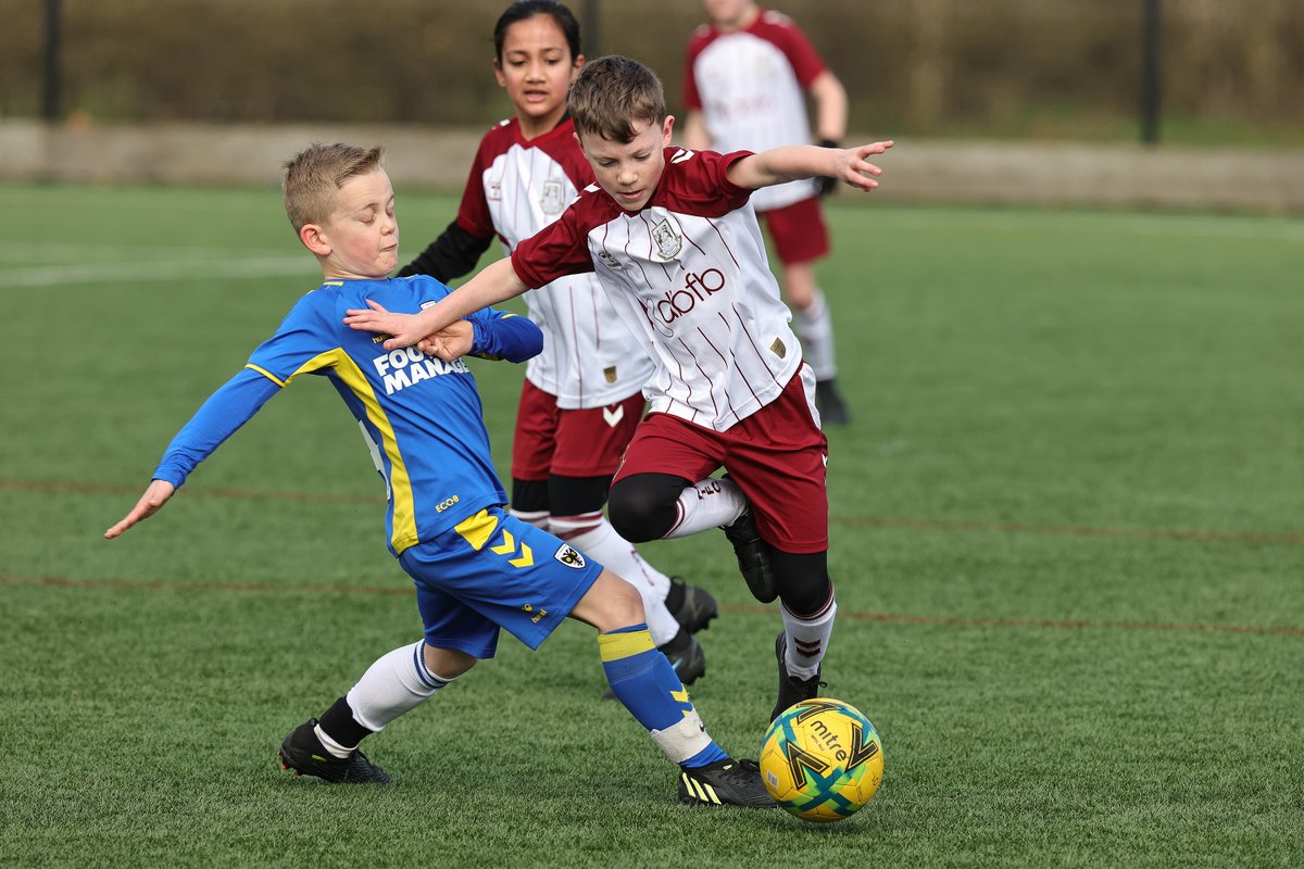 ntfc's tweet photo. 📸Action today for the @NTFC_Academy under 10s. Thank you to @dbfbcomms and @InTownAuto for your support
#Together | #ntfc | #ShoeArmy 👞 https://t.co/kSad4zCMv2