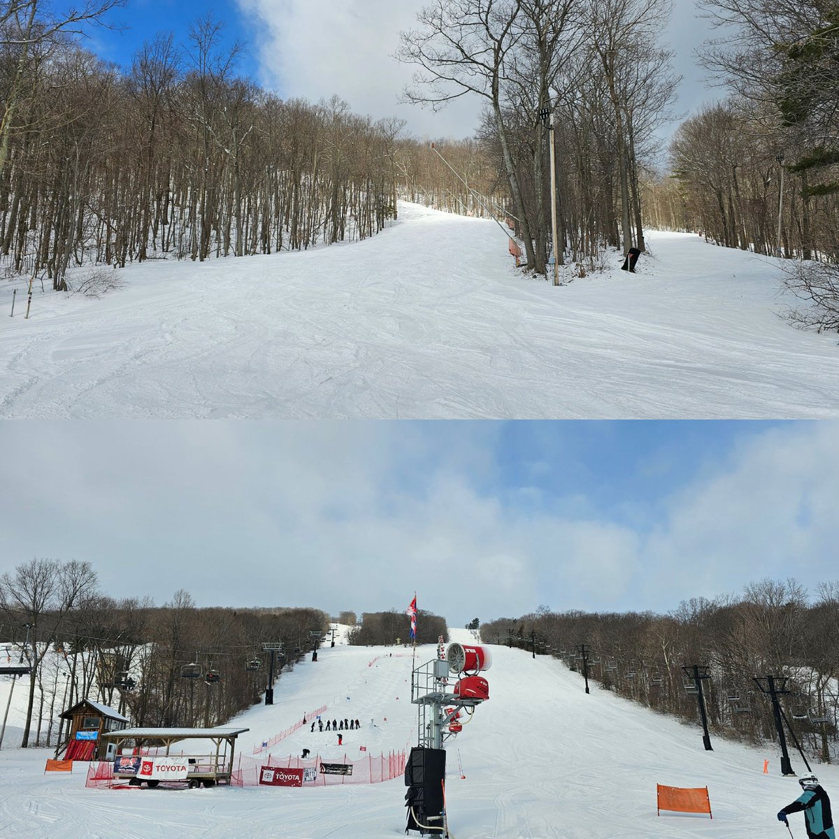 andykunzmann's tweet image. Great #skiing conditions and lots of snow for #SpringSkiing at @BristolMountain 
#ski #SkiTheEast #FLX #FingerLakes #BristolMountain