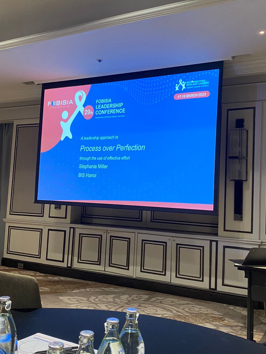 What a truly excellent weekend of (re)connecting, hard thinking, questioning and being inspired at the <a href="/FOBISIA1/">FOBISIA</a> leadership conference. It was a privilege to be able to share where we are at on our journey as a school too  Thank you to all involved