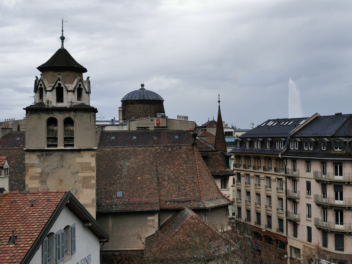 A quick visit to Geneva before business begins in Lausanne.