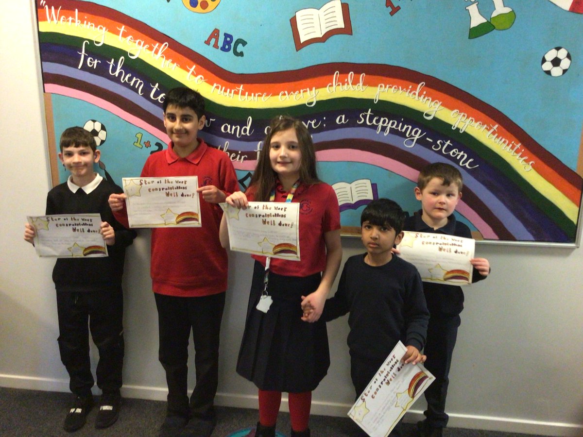 Congratulations to our ‘Stars of the Week’ - w/e 17 March 2023. Well done!
