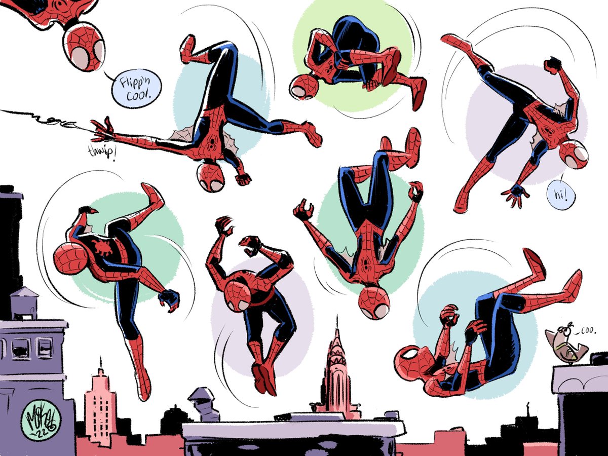 RT @mikemaihack: Do a flip, Spider-Man! https://t.co/DHfmqKUyRx