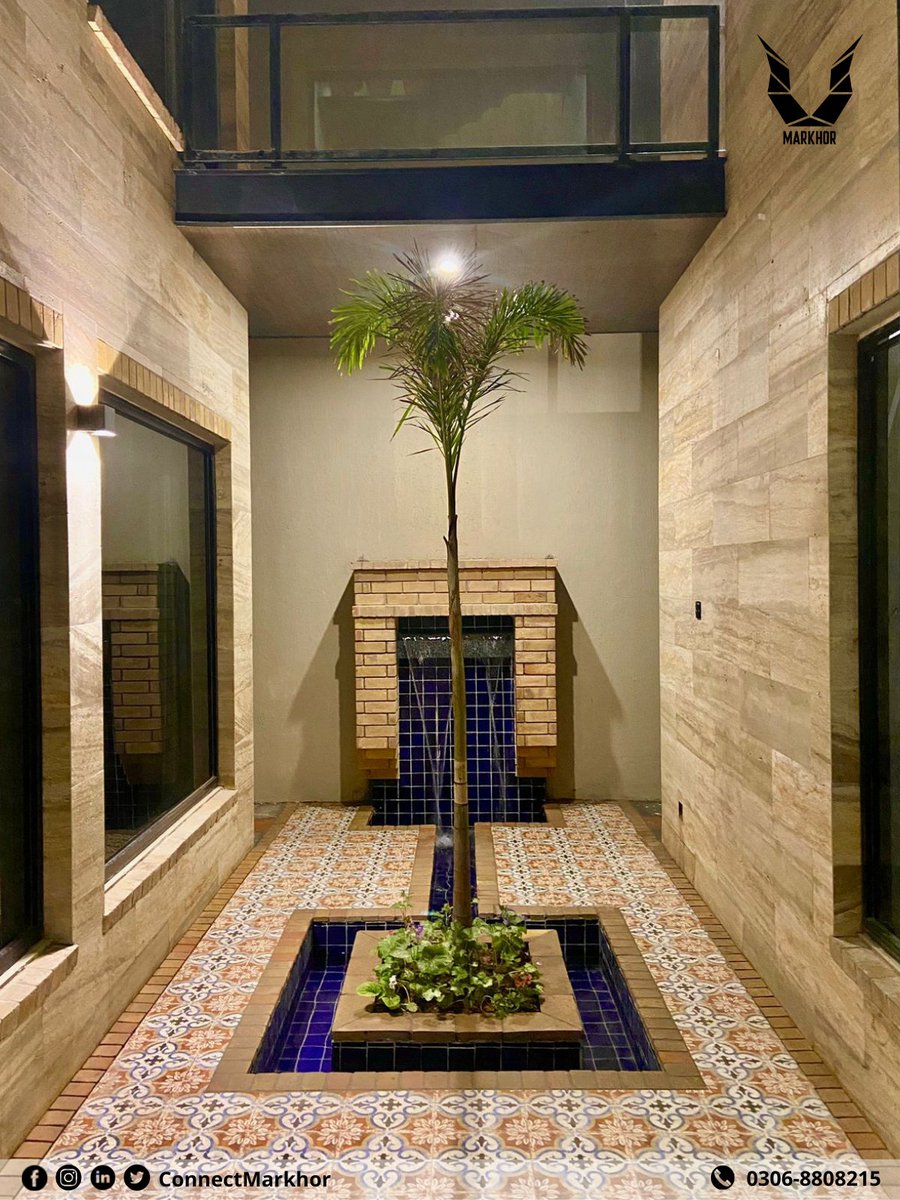 A glance at the waterfall in the central courtyard of a residence we recently completed in F-11, Islamabad. The project is designed by Suhail & Fawad Architects.

For construction services, please contact:
0306-8808215

#Waterfalls #centralcourtyards #houseconstruction