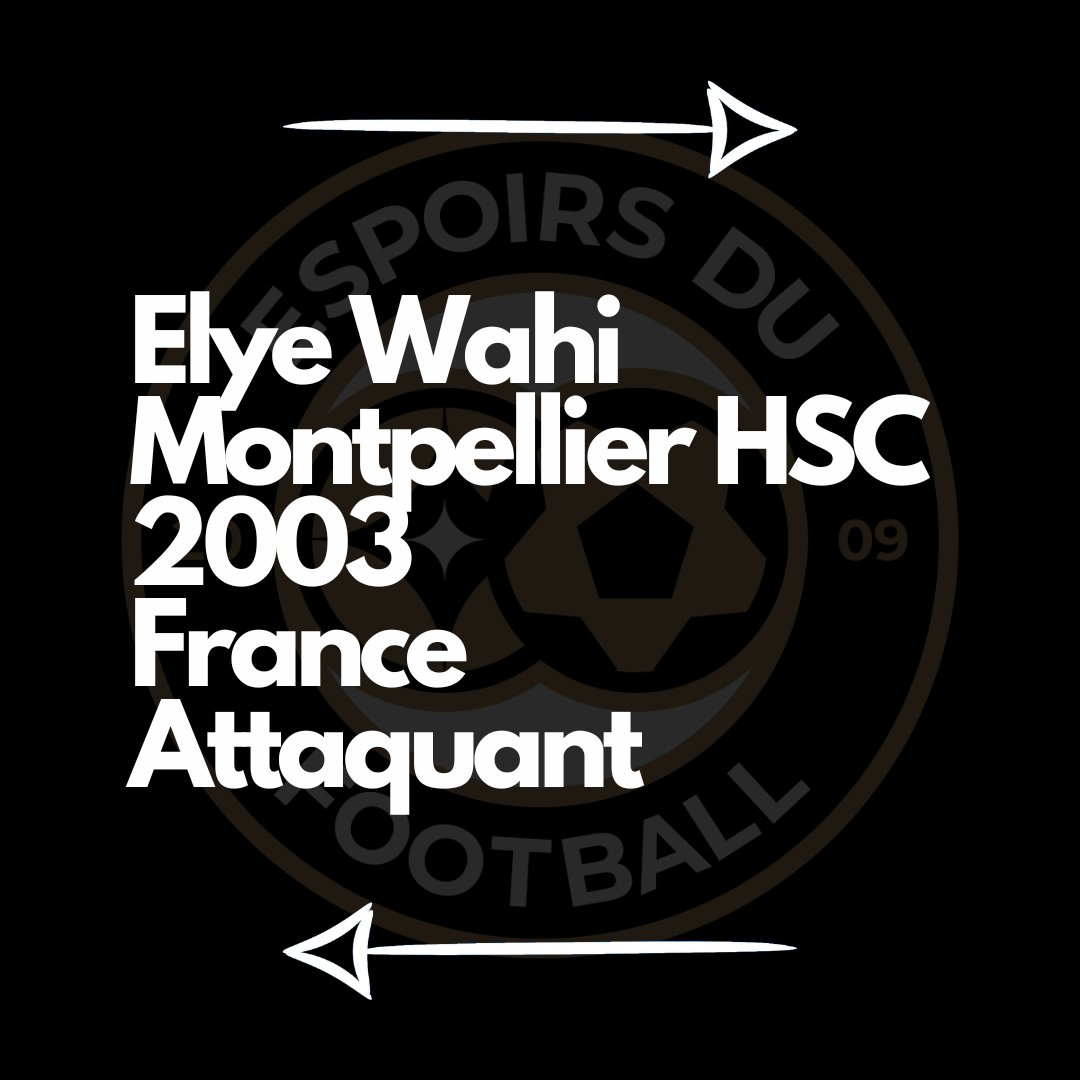 EspoirsduFoot's tweet photo. 🇫🇷 Elye Wahi (2003) est un modèle de progression en L1 avec Montpellier depuis ses débuts professionnels à 18 ans. 

• Saison 2020-21 : 18 matchs, 3 titularisations, 3 buts
• Saison 2021-22 : 33 matchs, 21 titularisations, 10 buts
• Saison 2022-23 : 24 matchs, 21 titularisations, 12 buts (en cours)

Quel avenir pour lui selon vous ?