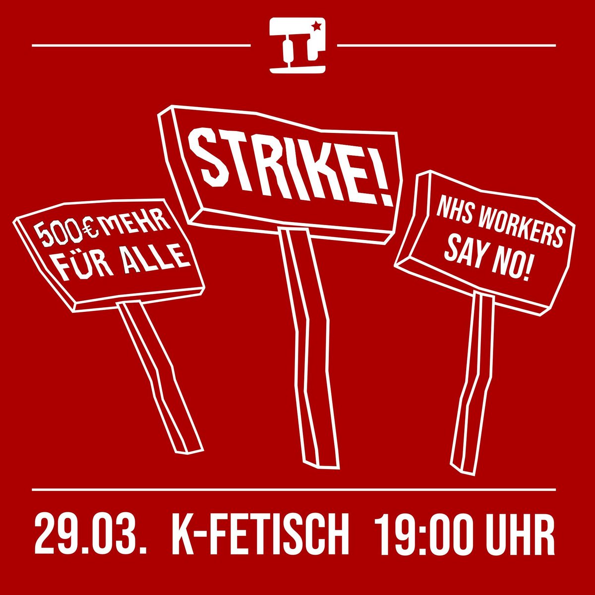 IL_Berlin's tweet photo. 💥 We strike because we care 💜 
Veranstaltung zu den #Streik|s im #Gesundheitswesen in UK und Deutschland mit zwei Aktivist:innen dieser Streikbewegungen. @KGK_News @LowerClassMag

📅 Mi. 29.3.23 um 19 Uhr
📍 k-fetisch, Wildenbruchstr. 86 in #Neukoelln 

https://t.co/d1xZrpBAT2 https://t.co/0YmFhcIu9A