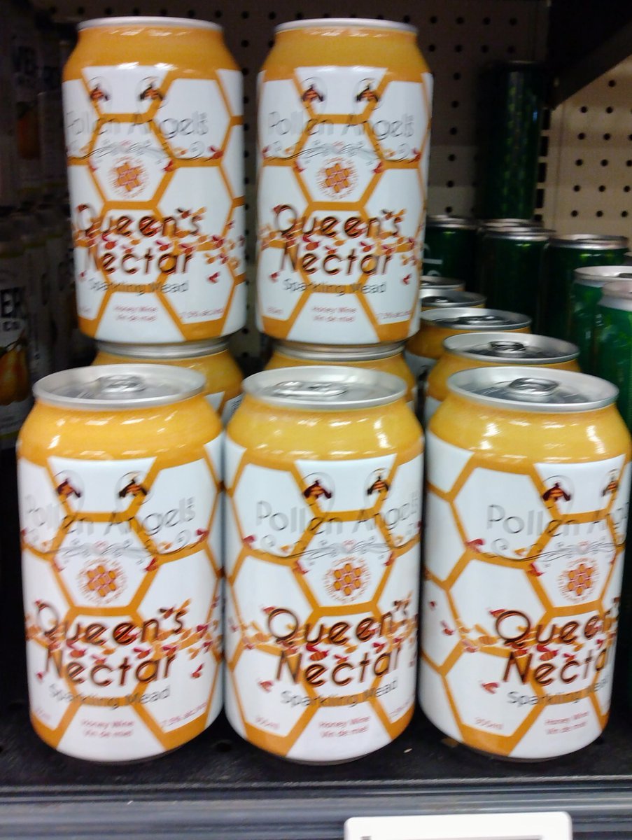 Well what have we here? After a switch to cans that seemed to take a Drones life, Queen's Nectar is BACK at <a href="/AtlSuperStore/">AtlanticSuperStore</a> in NB! Try it straight or grab some PC Orange Juice for a fabulous "MeadMosa", or with some PC Hibiscus Herbal Tea to make an equally fabulous "Vitalitea"!