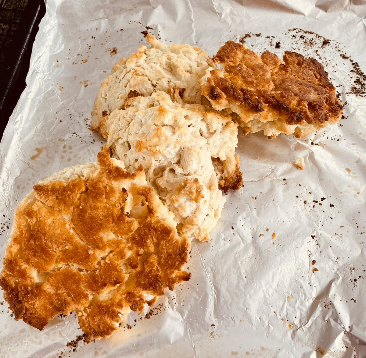 Crispy sour dough biscuits best I’ve ever made!