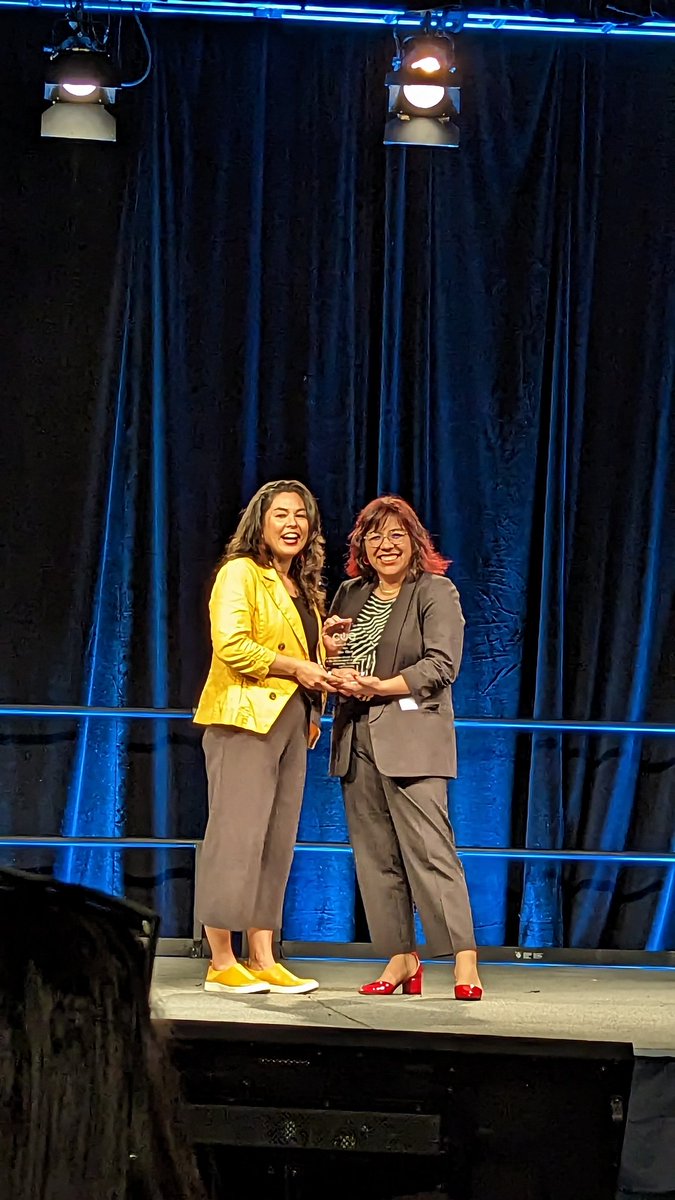 How did I not get a picture with this beautiful woman!  

@SueThotz --- Love who you are, what you do, and how real you always keep it. On top of that you are a great friend, one of the most intelligent people I know and you are so deserving of this award!!! #WeareCUE