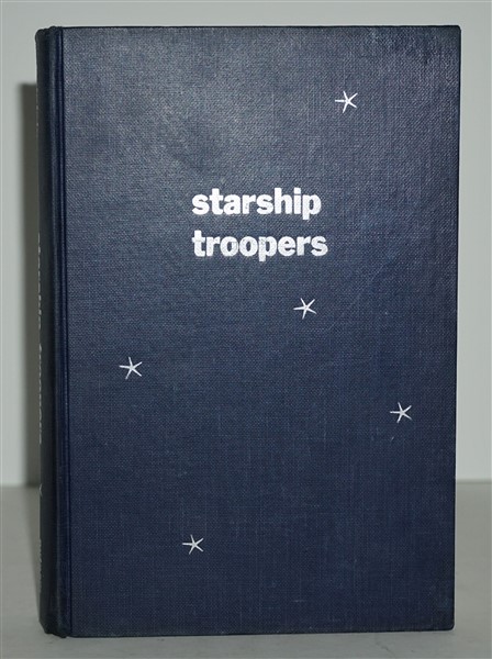 Nice details. Star Ship Troopers first edition.