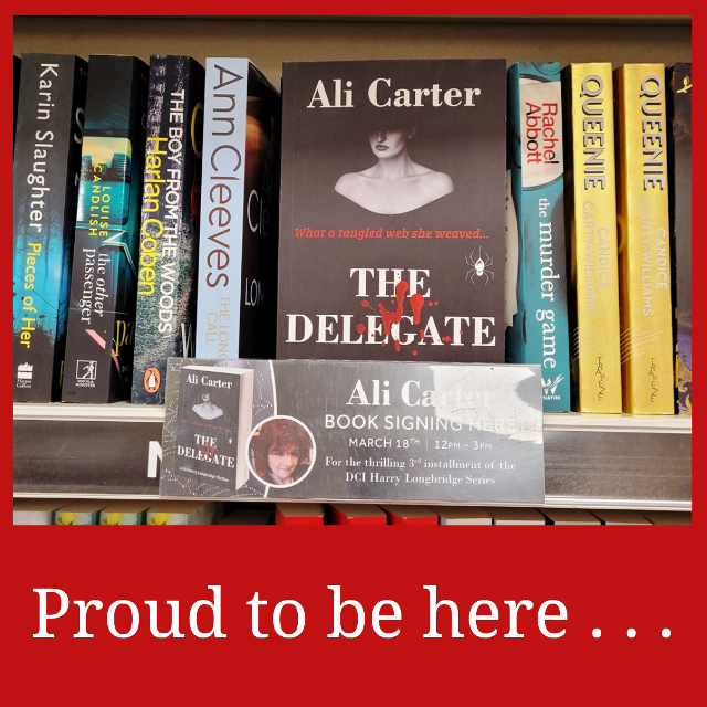 alicrimewriter's tweet photo. Doesn’t get much better than this . . . ❤️
@matadorbooks
#thedelegate #crimethrillers #proudtobehere https://t.co/dUC3iZHbeZ