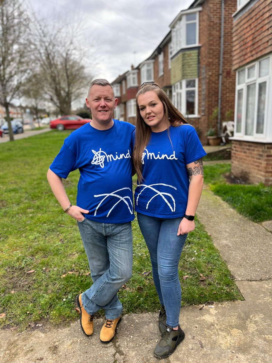 dennis5926's tweet photo. Our charity t-shirts arrived and Chantel wanted a photo to see what we might look like on the day 😂🪂😂🪂
#Mind @MindCharity 

We are taking part in a skydive and raising much needed funds for Mind, because No one should have to fight Mental Health alone 
https://t.co/SwpBwmmSjd https://t.co/sSUB4OfQwK