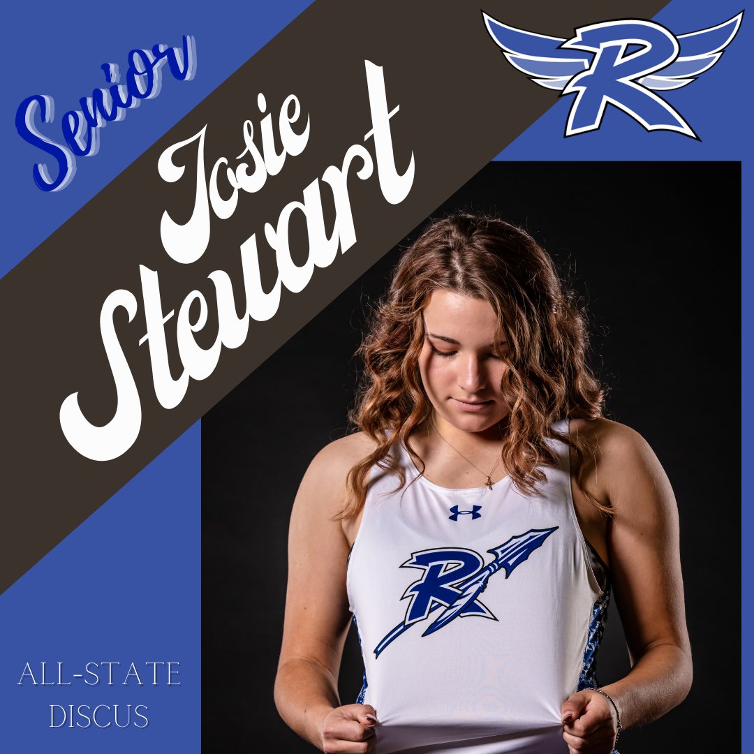 Sunday Senior Spotlight.  This week we bring you Josie Stewart, Josie is an All-State discus thrower for the Indians.  Josie is planning to attend Lincoln University and play softball for the Blue Tigers.  Good luck to you and your teammates this season.  #GoBigBlue #10SHIPS
