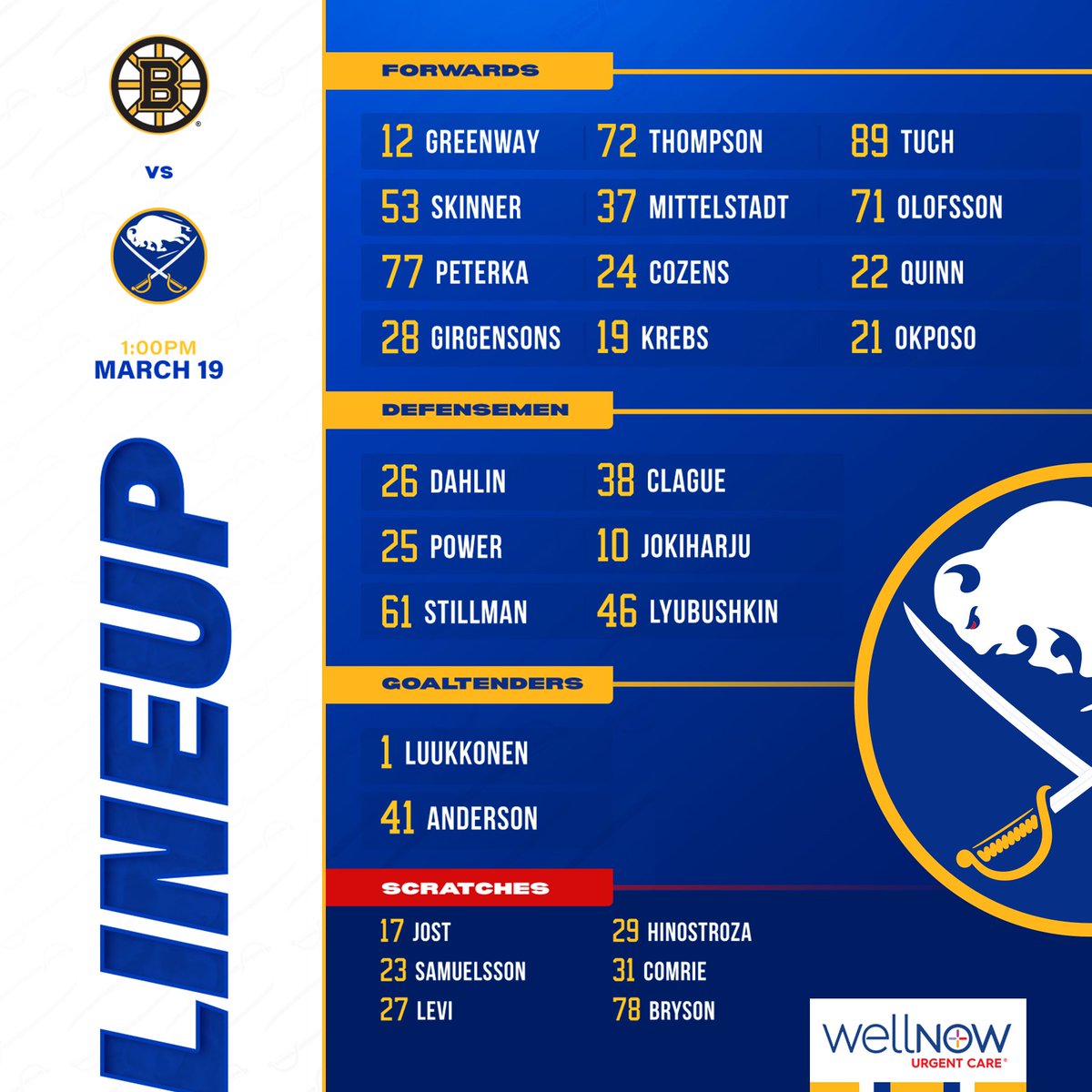 y - Buffalo Sabres tweet media