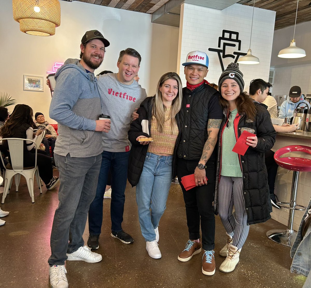 NewDayConway's tweet photo. Congratulations to my friend and visionary entrepreneur Tuan and #TheNew34’s very own @VietFive on their one year anniversary! Make sure to stop by as they have celebratory events throughout the day! https://t.co/WXfwCYWPNv