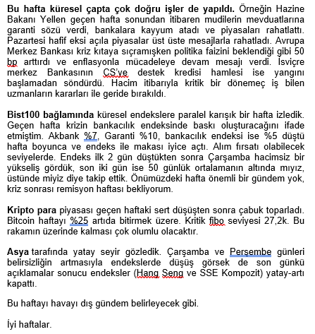 Piyasa_Takibi_'s tweet photo. 📌Haftalık #Bist100 ve Küresel Piyasalar Yorumum:

#eregl #sise #sasa #kozal #pgsys #thyao #petkm #mavi #asels #garan #akbnk #tmsn #ttrak #logo #borsa #cds #brent #fed #altın #toaso #sp500 #nasdaq #bimas #kchol #arclk #tuprs #tavhl #vesbe #gubrf #SVBCrash #pegyo #conse #kuvva https://t.co/013ztUGunn
