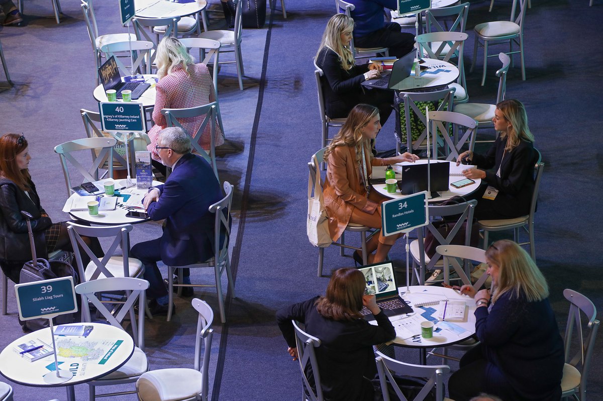 Ireland’s biggest trade event for the tourism industry #Meitheal2023 returns tomorrow, as Irish tourism businesses pitch to international buyers over the next three days at @Failte_Ireland’s flagship trade event, in the @GlenINECArena Killarney. @MeithealIreland