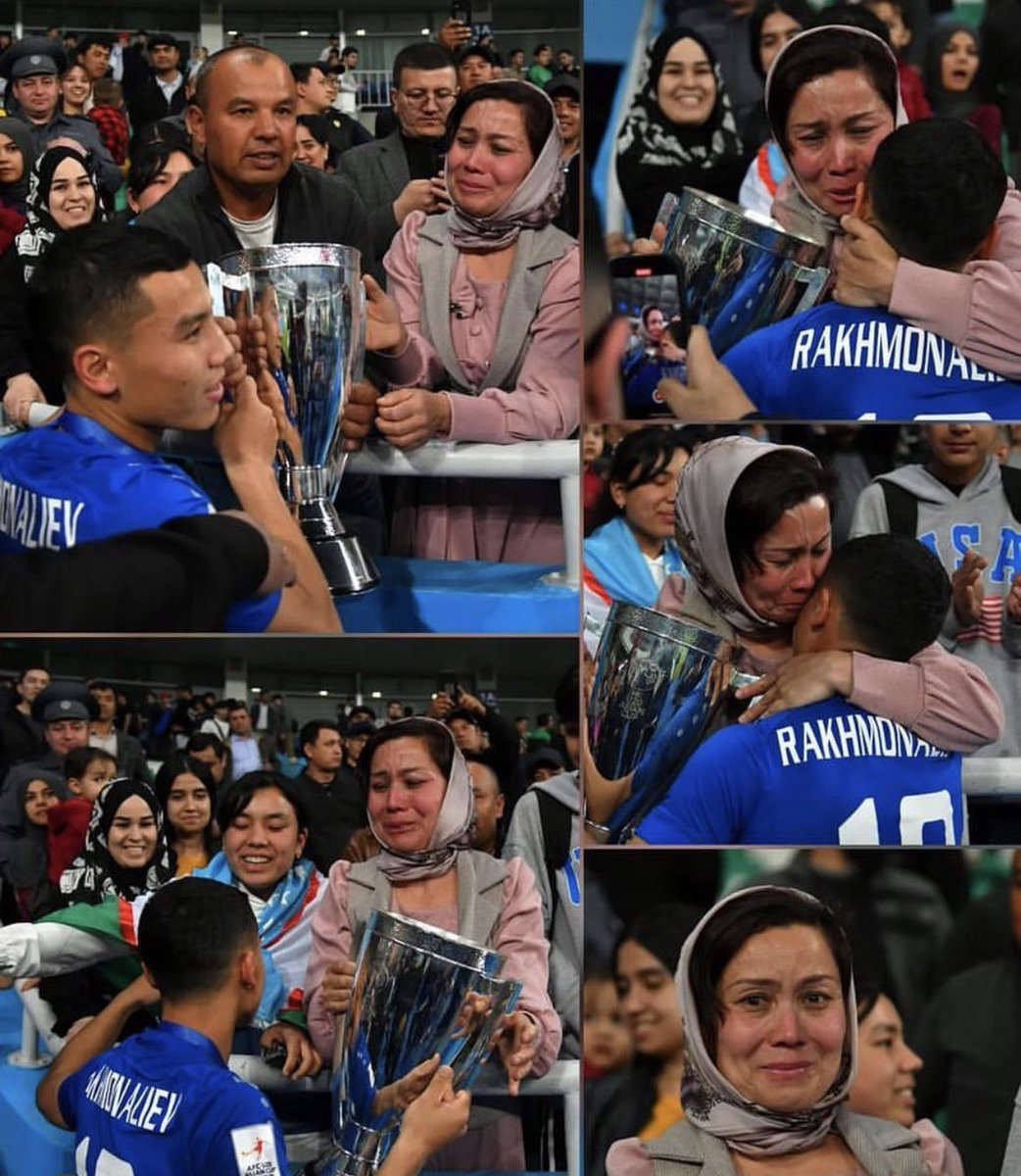 #AFCU20 Winners celebrated with moms