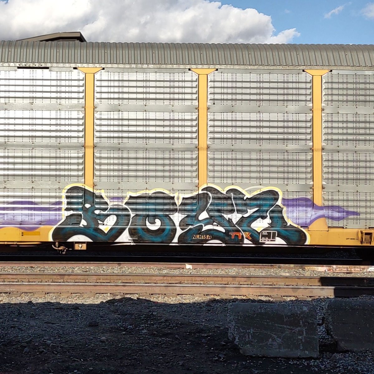 GraffitiExpress's tweet image. #kamloops #train #graffiti #art