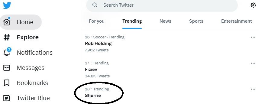 Sherrie Twitter