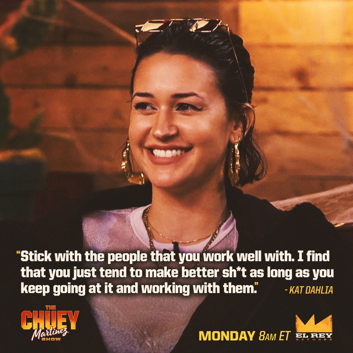 Start your Monday morning off with the The Chuey Martinez Show with guests Kat Dahlia, Wale, and Father Sebastiaan! Tune in at 8am ET on #ElReyNetwork