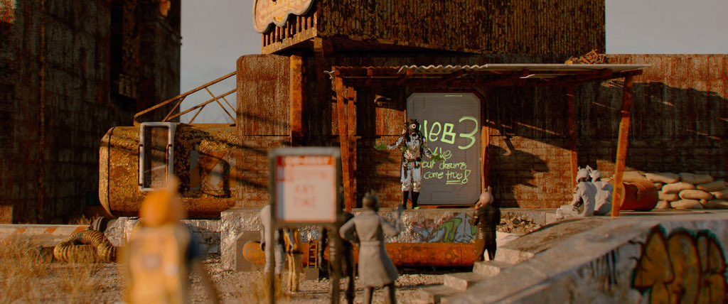 The web3 world is not a utopia, and it requires action and hardship for everyone to make it a reality.

#Hitchhikerofstar #NFT