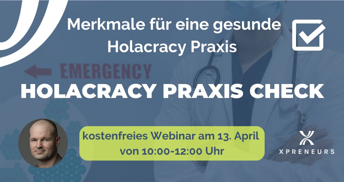 Falls ihr bereits länger #Holacracy praktiziert oder gerade damit begonnen habt – fragt ihr euch vielleicht manchmal, woran ihr merken könnt, dass eure Praxis noch gesund ist? 💪 🤔
Finde es heraus in unserem Webinar 🆓
xpreneurs.odoo.com/@/event/holacr…