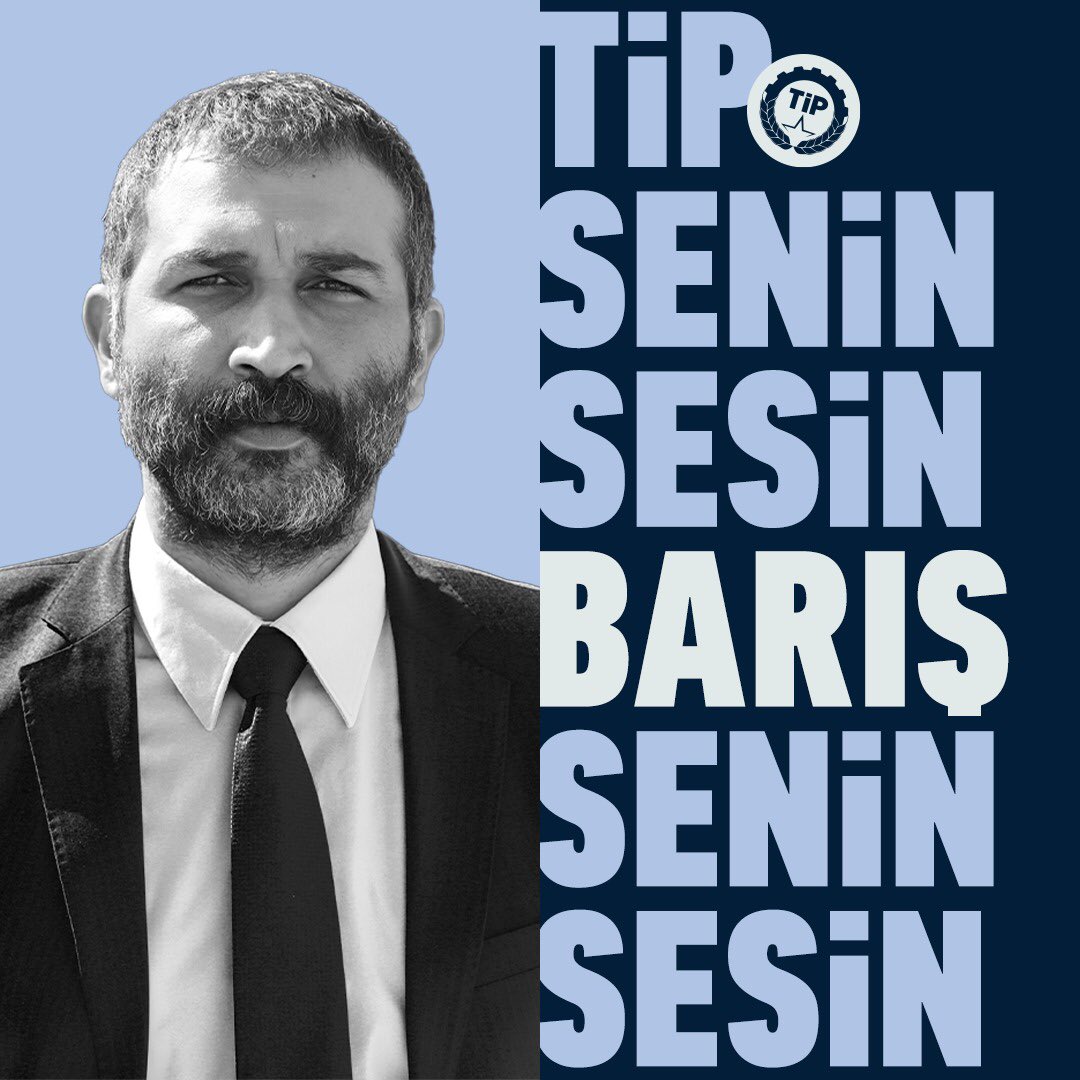 Güvendikleri padişahı devirecek iradeyi yarına taşıyorsan #TİPSenin sesin, Barış senin sesin!