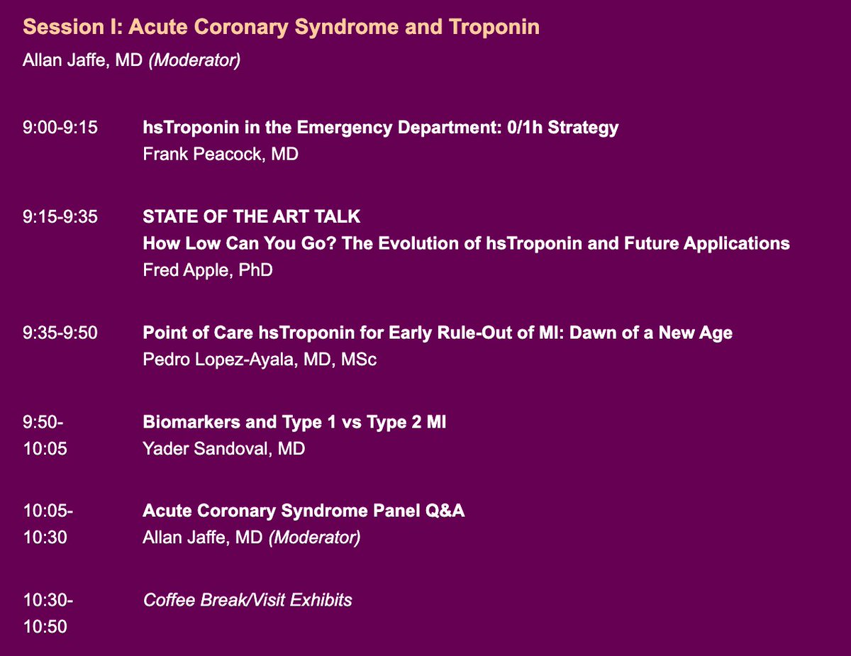 Several of our IFCC-CCB members, including Drs. Apple, Sandoval, and Jaffe, will be participating at the upcoming 17th Annual Biomarkers and Personalized Medicine in Cardiovascular Disease Symposium next weekend in San Diego <a href="/BiomarkerSymp/">UCSD Biomarker Symposium</a> <a href="/loridanielsmd/">Lori Daniels</a> sdbiomarkerssymposium.com