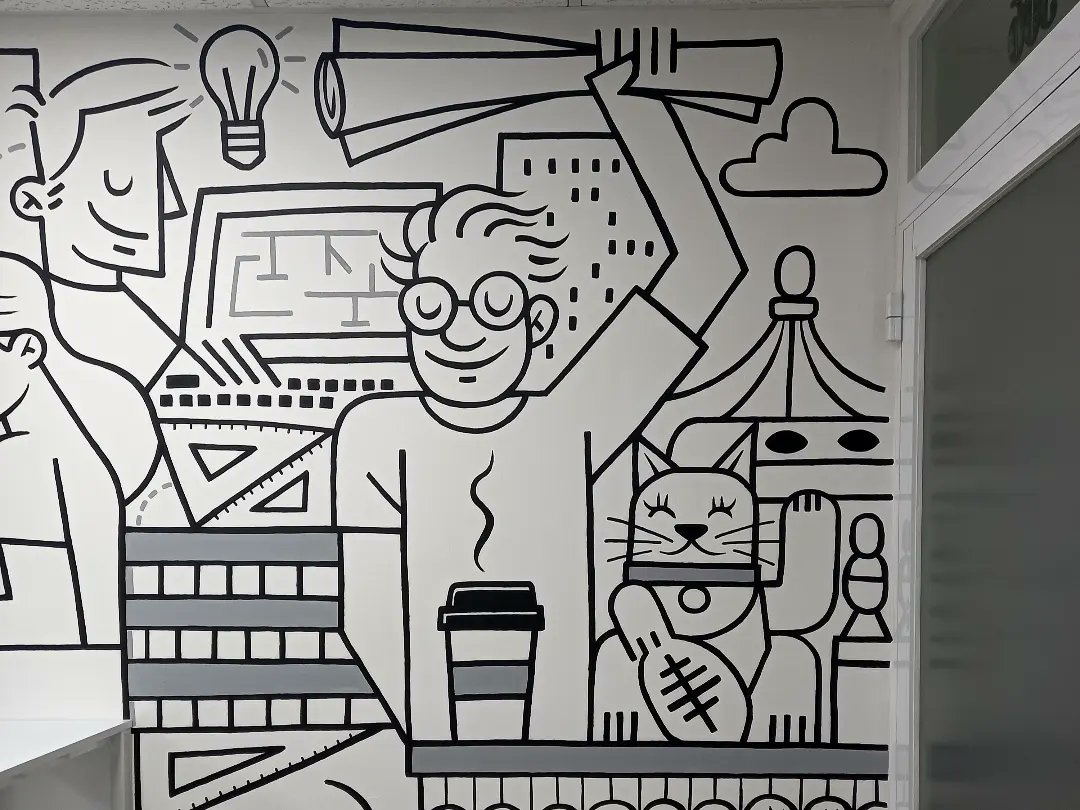 guffocaballero's tweet photo. Jovenes artistas: un consejos que no me han pedido... 

Espacios para dibujar en los medios de comunicación hay contados y mal pagados. Paredes hay las que quieran. 

Que tengan buen domingo. https://t.co/ouGDYCPMCZ