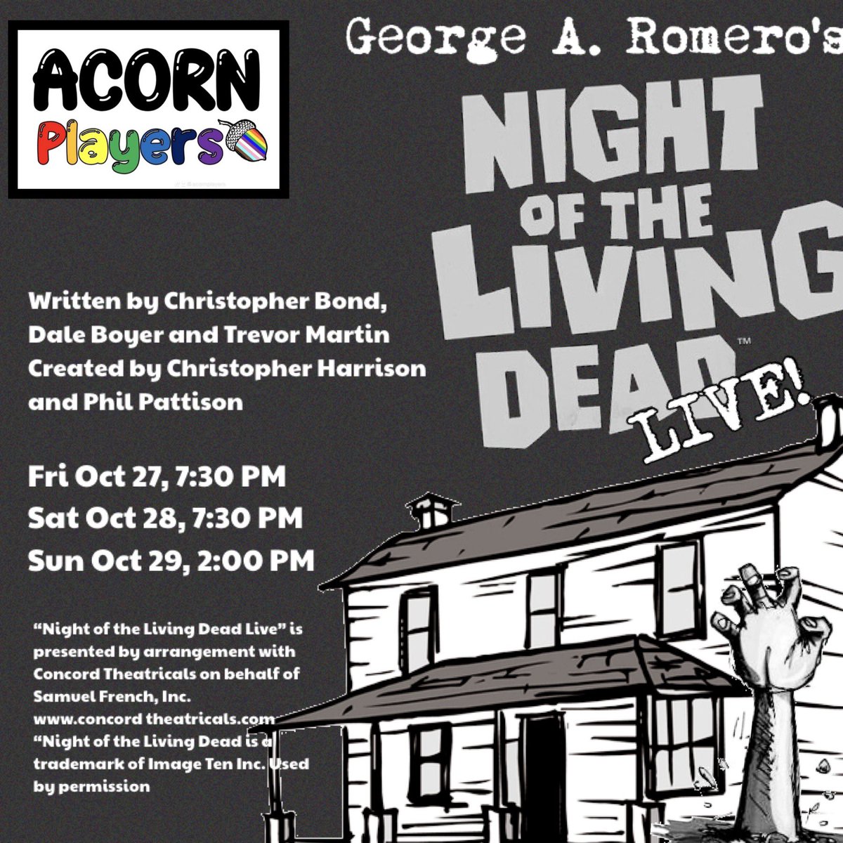 ACORNPlayersLaf's tweet photo. Please help us make our first season a reality by signing up for our Kickstarter!
https://t.co/pnwhROAzjg
#theatre #fundraiser #kickstarter #allcolors❤️💛💚💙💜❤️️ #inclusivity #tartlmusical https://t.co/lLYkUqXiag
