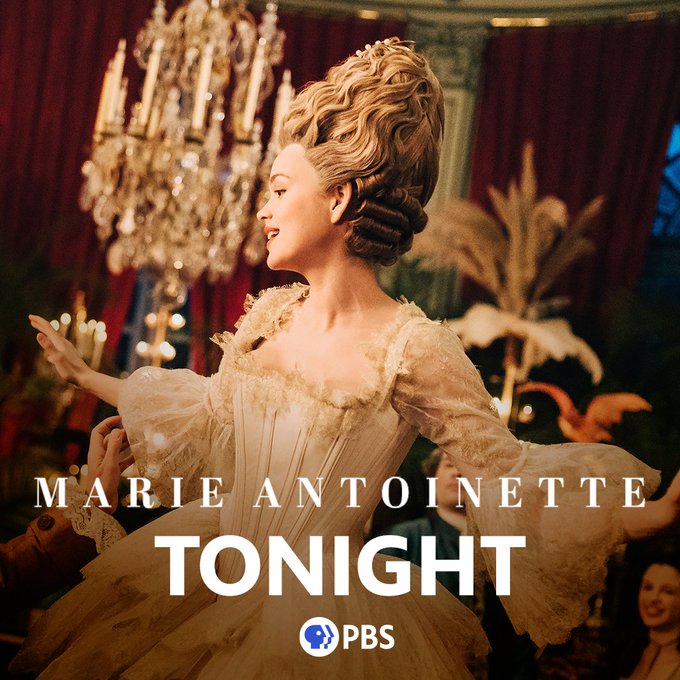 TVTango's tweet photo. ðWatch tonight @PBS 10pm Series Premiere #MarieAntoinette #MarieAntoinettePBS @MarieAntoinette Starring #EmiliaSchule #LouisCunningham #MartheKeller @JamesPurefoy #GaiaWeiss @JazziBlackborow @JackArcher30 @RoxaneDR #OscarLesage About https://t.co/lePZH8oF5f https://t.co/JS8F8fnyTz