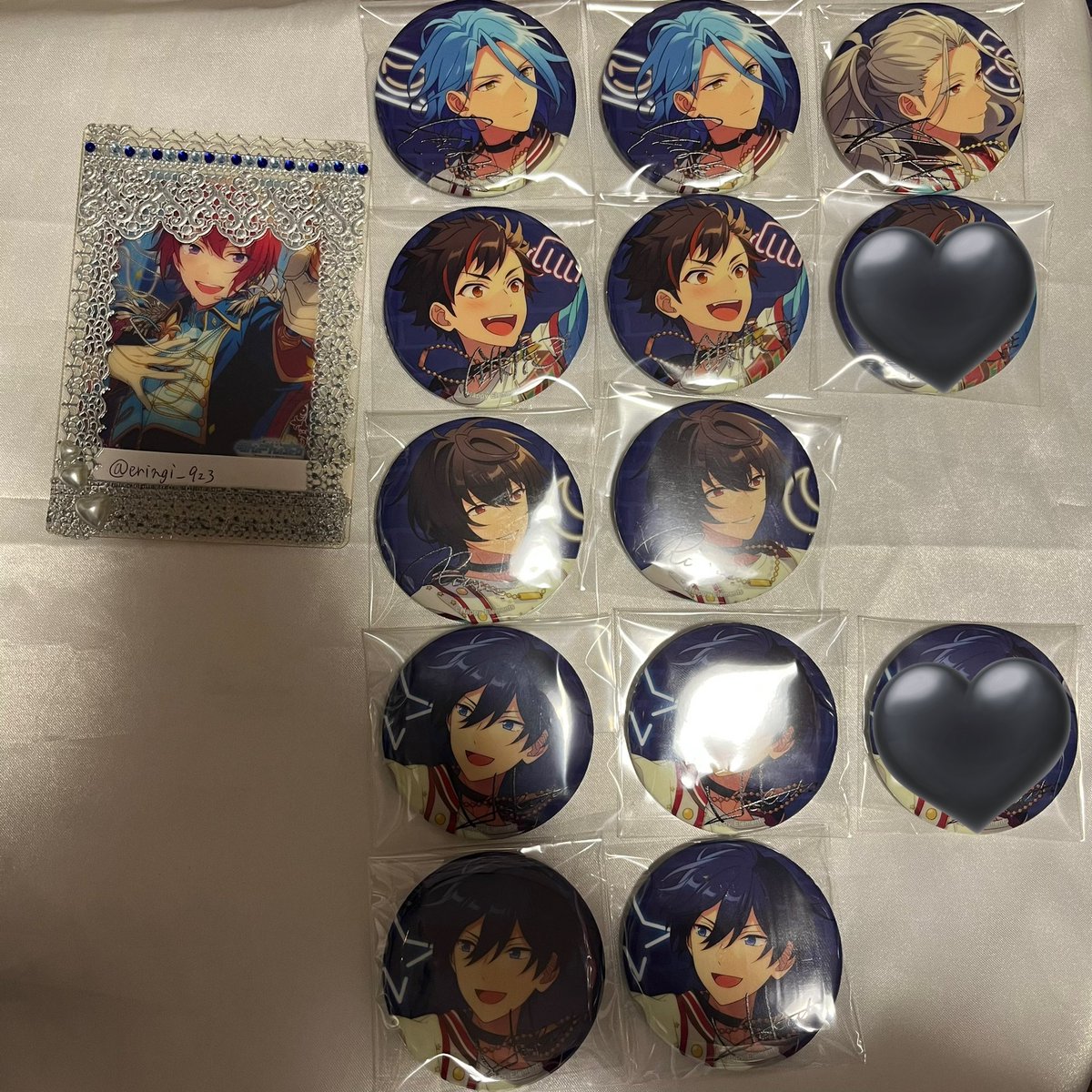 【交換/譲渡】あんスタ 7周年 缶バッジ TAIL

譲）画像参照

求）レオ、司>>ひなた>>ゆうた

･零のお声がけが多いため鉄虎含むお取引優先
･レオ、司含むお取引のみ(レオ優先)
･ゆうたは希望数あるため緩め
･1部返信待ち

郵送or21日16時頃まで池袋手渡し

お気軽にお声がけ下さい🌸