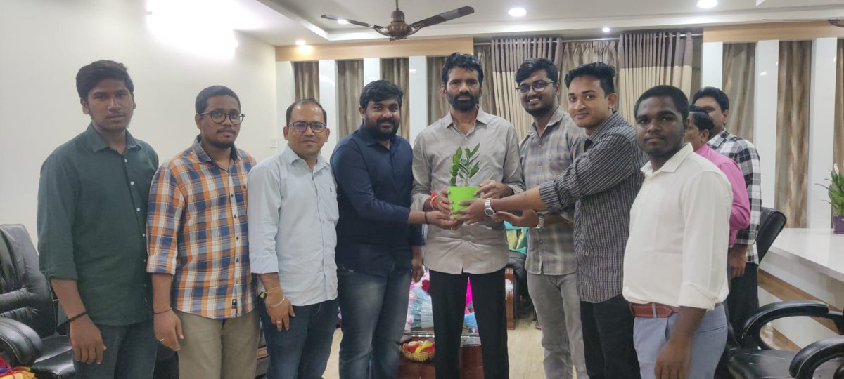 mtree_tech's tweet photo. MTree Team Officially met Mr. Parvathareddy Chandrashekar Reddy Garu, East Rayalaseema Teachers MLC.
Congratulations Sir, This winning is well-deserved and Earned through your hard work.
#mtree #mtreetech #mtreetechsolutions #chandrashekarreddy #parvathareddychandrasekharreddy https://t.co/gejsLadhFN