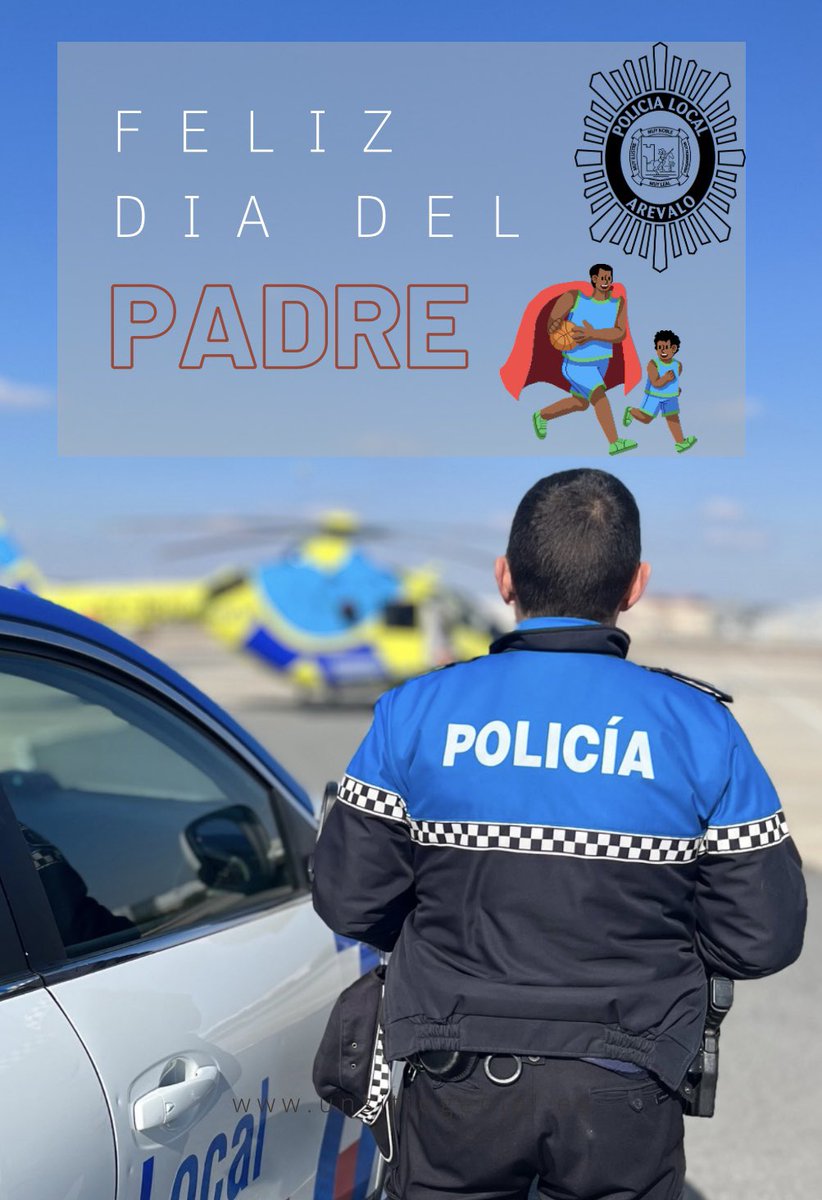Feliz día a todos los padres.

#112plarevalo #arevalo #avila #castillayleon #policiamunicipal #policialocal #tupolicia #estamosporti #police #policia #seguridad #cops #agentes #prevencion #spanishpolice #seguridadciudadana #instapolice #112 #proteger #ayudar #DiaDelPadre #padre