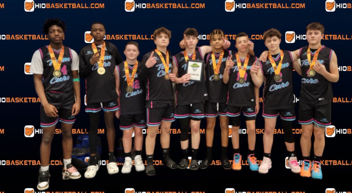 Ohio_Basketball's tweet photo. Team Cure Hardin taking home the hardware in New Castle Tip-off @TeamCureHoops https://t.co/r0T2AlPqgE