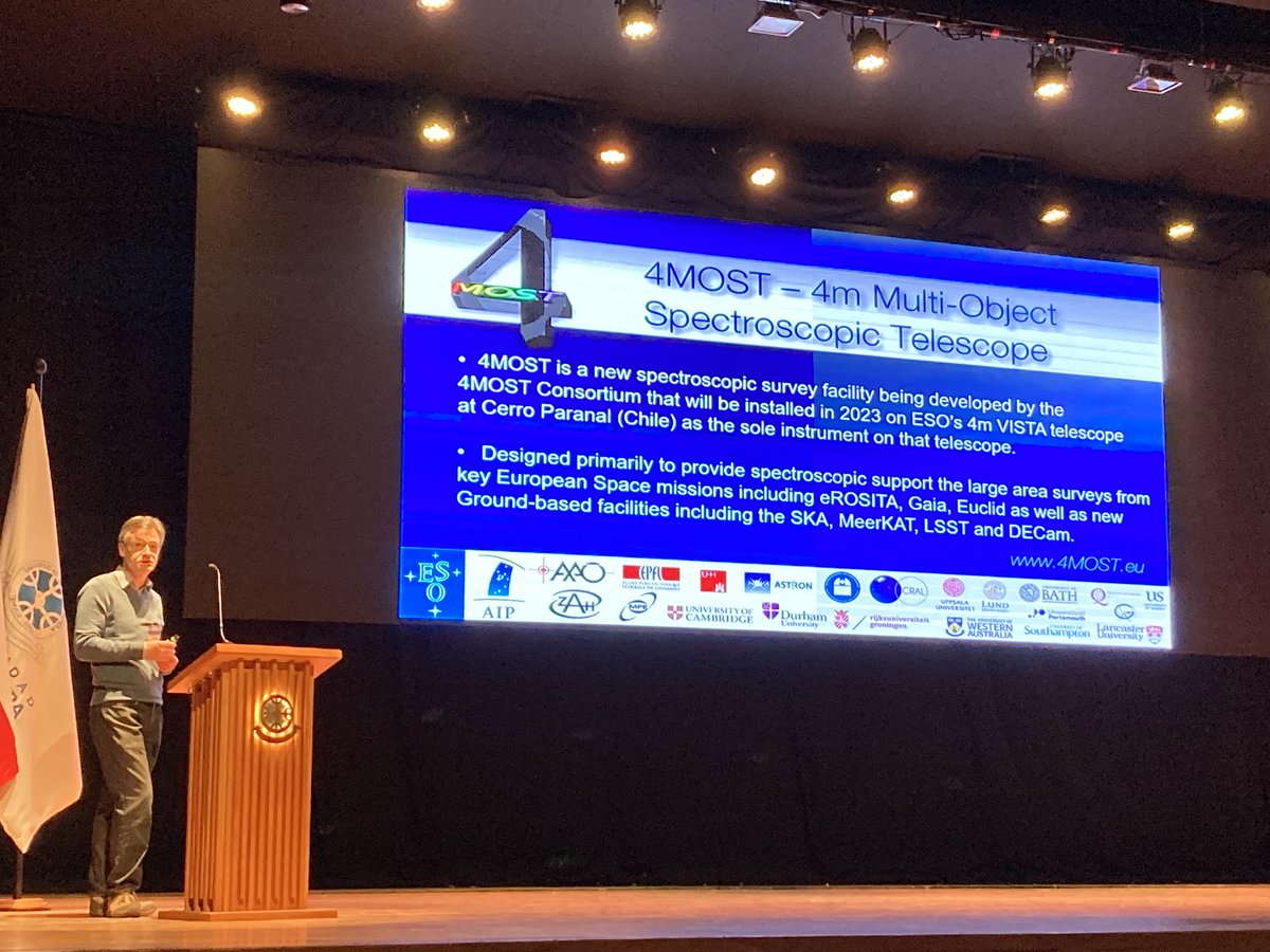 CHileAN Cluster galaxy Evolution Survey (CHANCES) presented by the PI: <a href="/CP_Haines/">Chris Haines</a>  at the XVIII SOCHIAS Annual Meeting 2023, Temuco. <a href="/sochias_cl/">SOCHIAS</a> <a href="/UAtacama/">Universidad de Atacama</a> <a href="/ESO/">ESO</a>  <a href="/ESO_Chile/">ESO Chile</a> ESO_4MOST