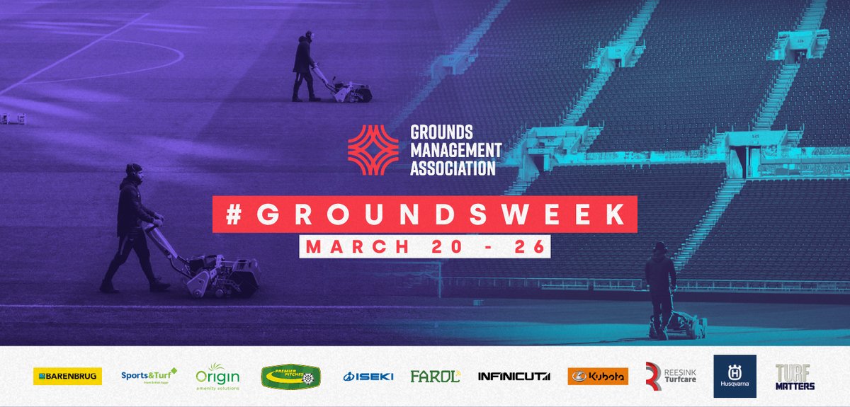 #GroundsWeek returns tomorrow! 🎉

Before kicking off the celebrations, we wanted to say a big thank you to all our sponsors who do so much to support our fantastic industry: