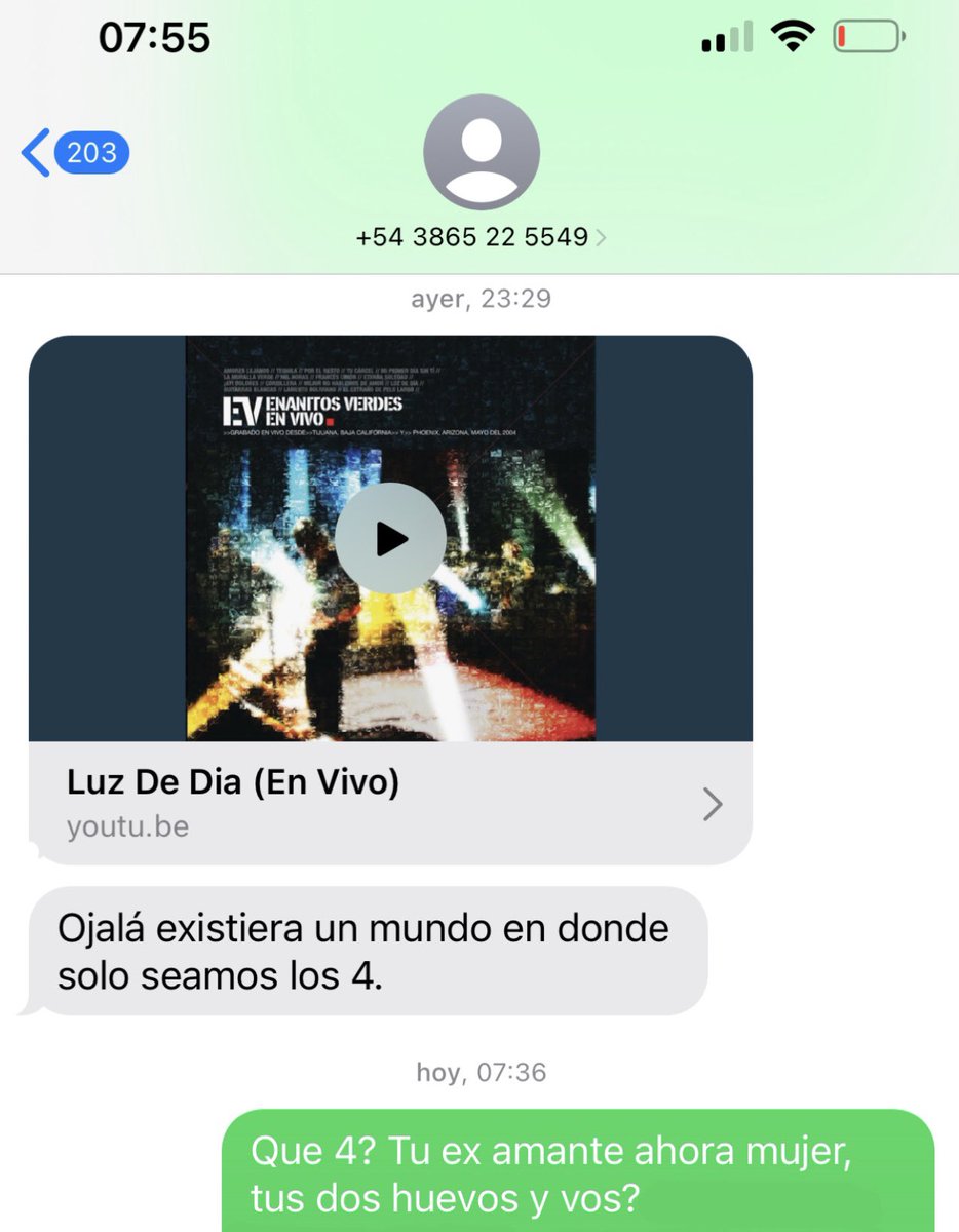 Qué pretende señor? Que ahora yo sea su amante? 🤣🤣 patético