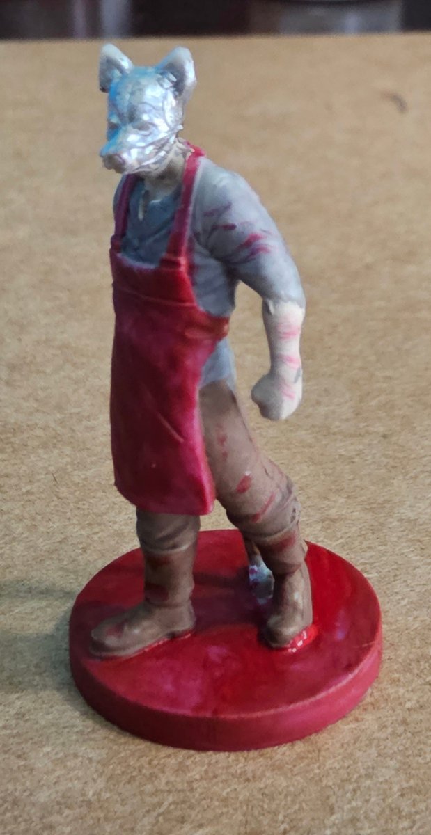 TavernDragon's tweet photo. It's been a while! Because of ISP issues. I'm bringing "Going Solo" to youtube starting with my favorite solo game #FinalGirl from @VanRyderGames. Series 1 of course. I missed the S2 KS. But first I want painted minis, so even though I'm not the best at painting.. here's HANS!! https://t.co/FJ42LV83Z6