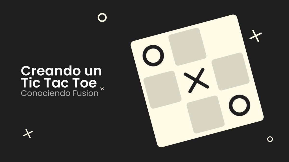 Vex (@vexotdev) on Twitter photo Acabo de publicar un tutorial en el cual puedes aprender a crear un Tic Tac Toe utilizando Fusion y OOP.
#RobloxDev #Roblox #Fusion <a href="/robloxdevreles/">Roblox DevRel en Español</a>
devforum.roblox.com/t/2223426 Acabo de publicar un tutorial en el cual puedes aprender a crear un Tic Tac Toe utilizando Fusion y OOP.
#RobloxDev #Roblox #Fusion <a href="/robloxdevreles/">Roblox DevRel en Español</a>
devforum.roblox.com/t/2223426