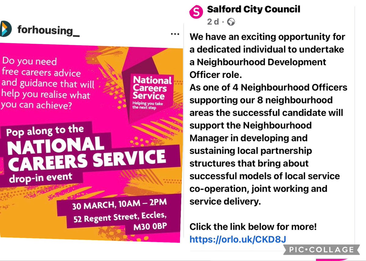 Please share #Employment #upskill <a href="/ForHousing/">ForHousing</a> <a href="/CareersNWest/">National Careers Service North West</a>