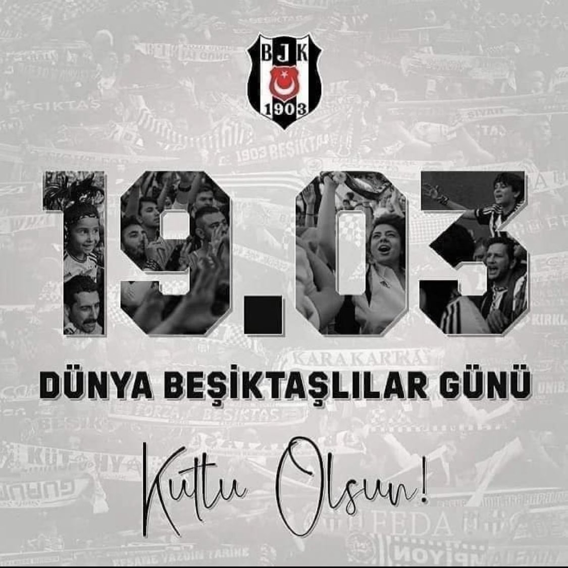 Beşiktaşlı kardeşlerim,kıymetli büyüklerim.Günümüz kutlu olsun.🙏🇹🇷🦅 #Dünyabeşiktaşlılargünü